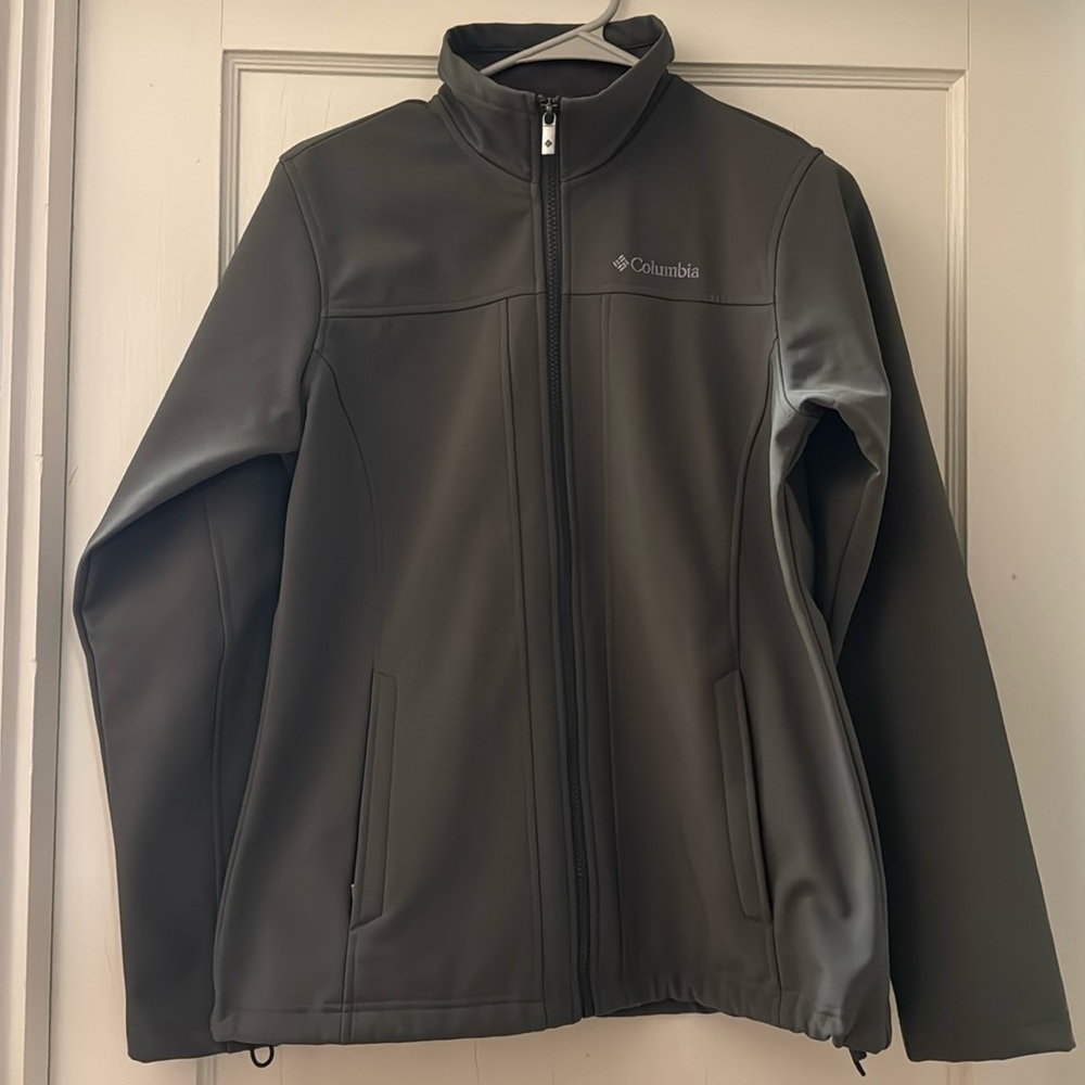 Columbia fleece lined coat